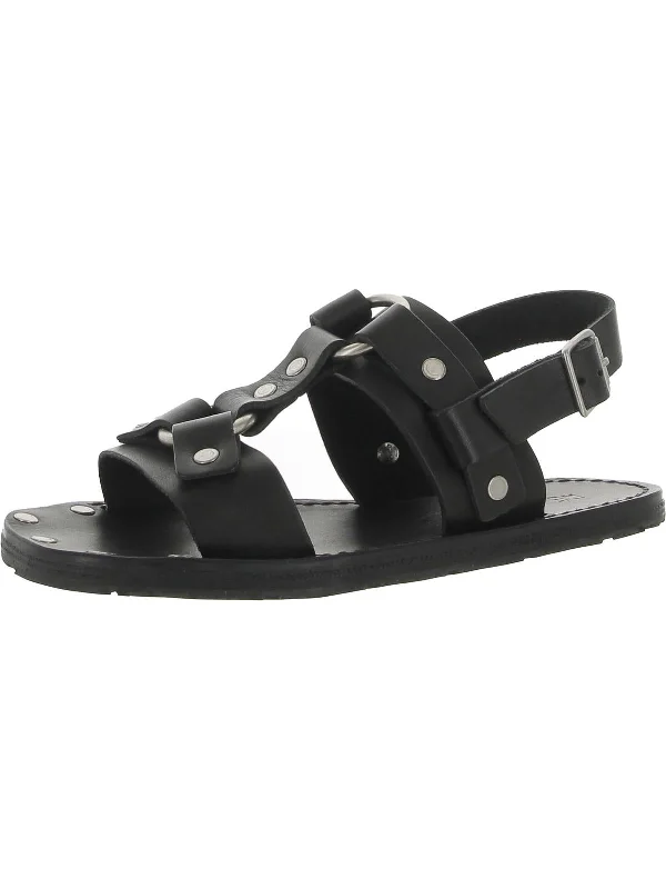 Weekend Offers You Can't Ignore 70s Tire Tread Sandal Womens Leather Strappy T-Strap Sandals