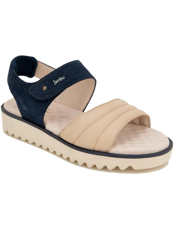 New Markdowns Africa Womens Suede Open Toe Sport Sandals