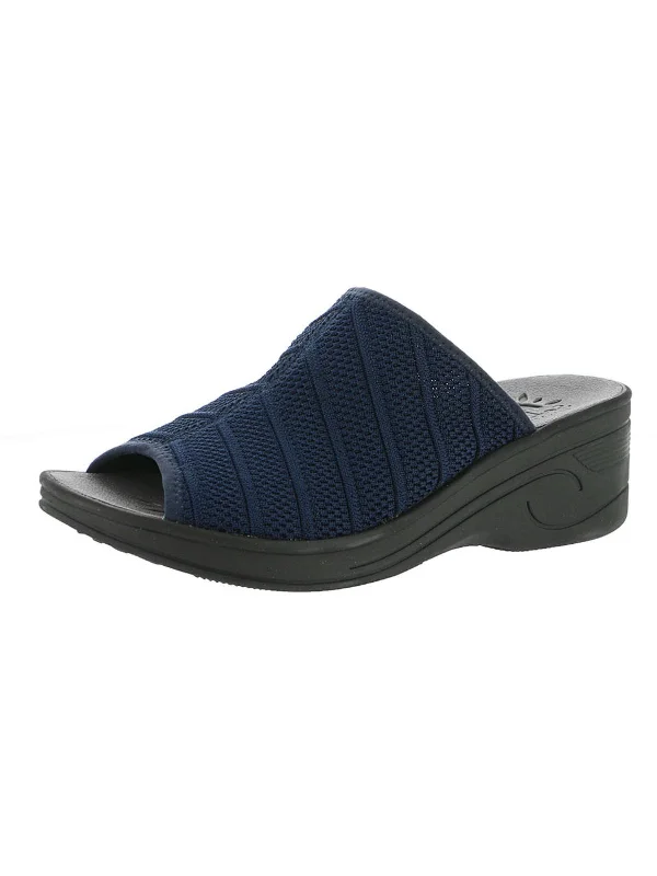 Savings Galore Airy Womens Comfy Slip On Wedge Sandals