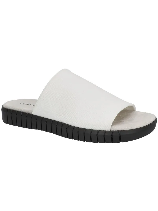 Take Advantage Akeyla Womens Slip On Open Toe Flatform Sandals