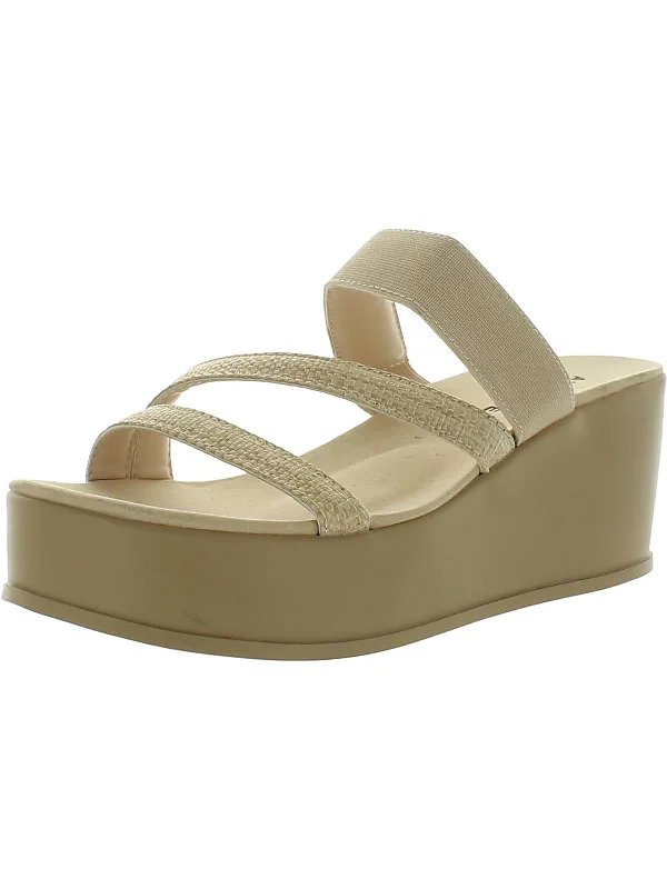 Today’s Deal AKVAII Womens Textile upper Woven Wedge Sandals