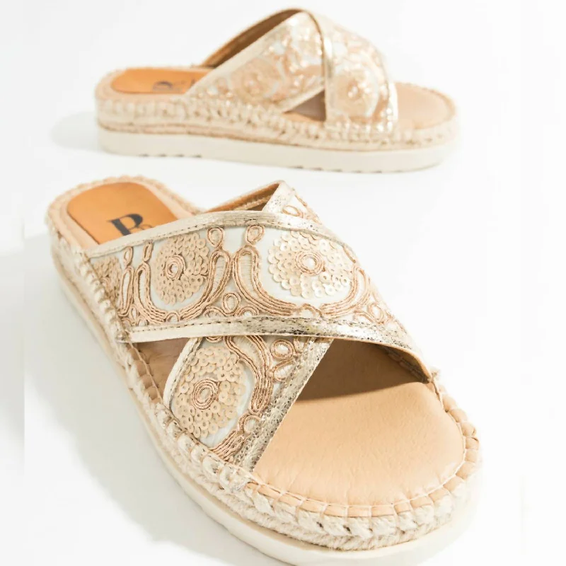 Limited Time Discount Ambra Sandal Gold