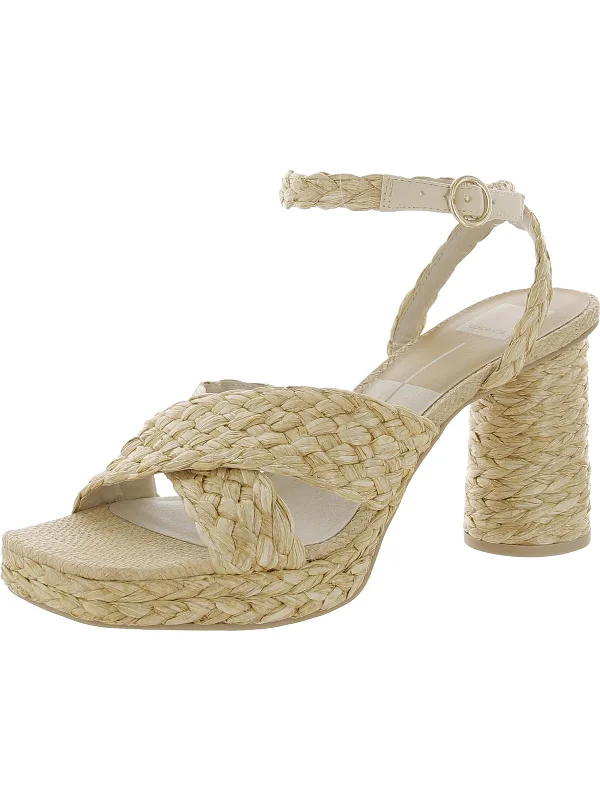 Savings Soar This Weekend ASALA Womens Open Toe Ankle Strap Platform Sandals
