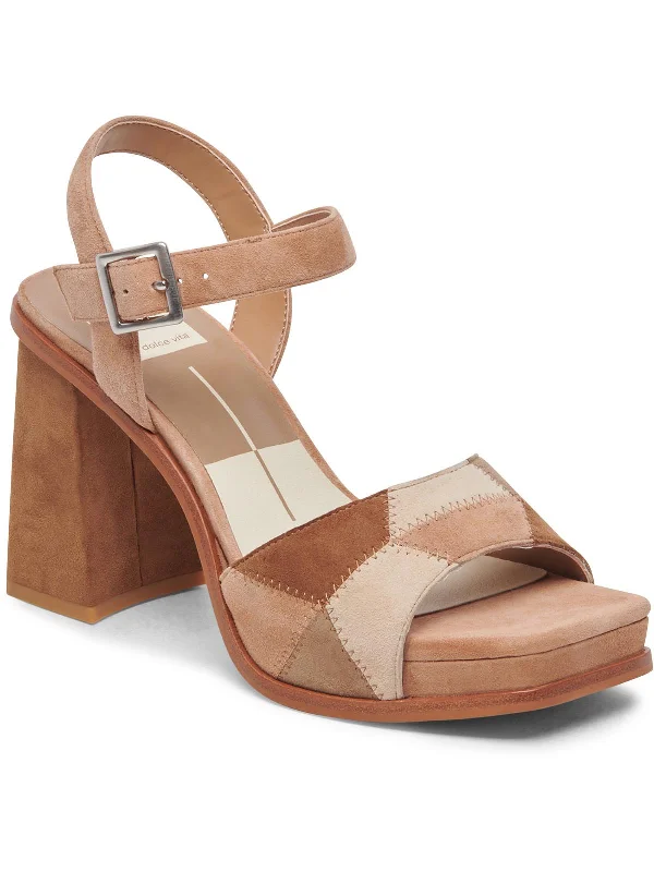 brown suede