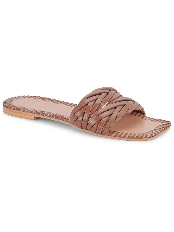 Exclusive Weekend Offers Inside AVANNA Womens Leather Slip On Slide Sandals