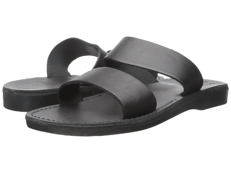 Extra Savings Aviv Rubber Slide In Black
