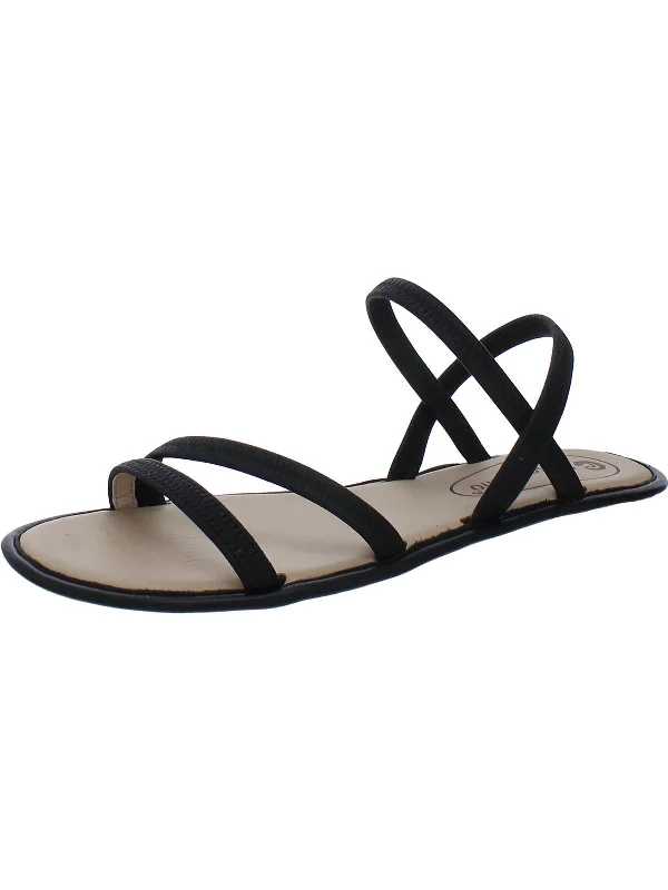 Super Deal Bakima Womens Leather Open Toe Strappy Sandals