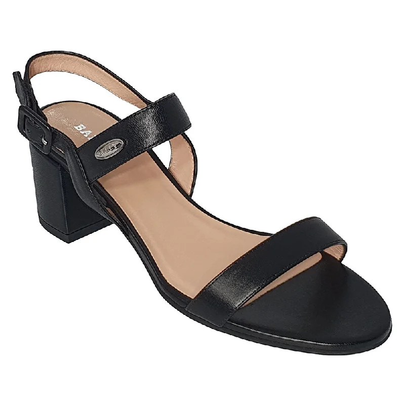 The Sale Everyone's Talking About Bally Carlas 6234126 Women's Black Lamb Leather Heeled Sandals The Sale Everyone's Talking About Bally Carlas 6234126 Women's Black Lamb Leather Heeled Sandals