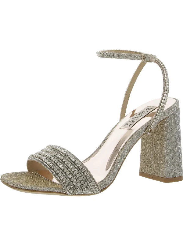 Final Clearance Becca Womens Rhinestones Man Made Heels