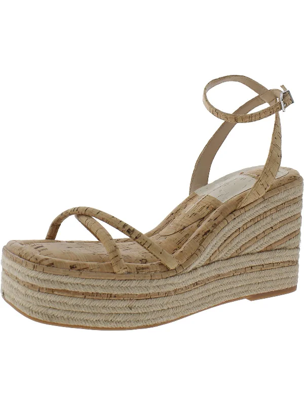 Limited Stock Bhfo Womens Strappy Cork Platform Sandals