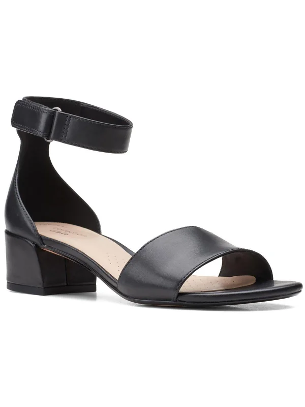 Midnight Madness Caroleigh Anya Womens Ankle Strap Dressy Heels