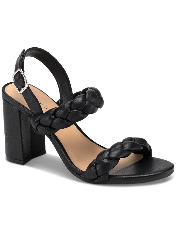 Make Your Weekend Count with Savings Cherii Womens Faux Leather Block Heel