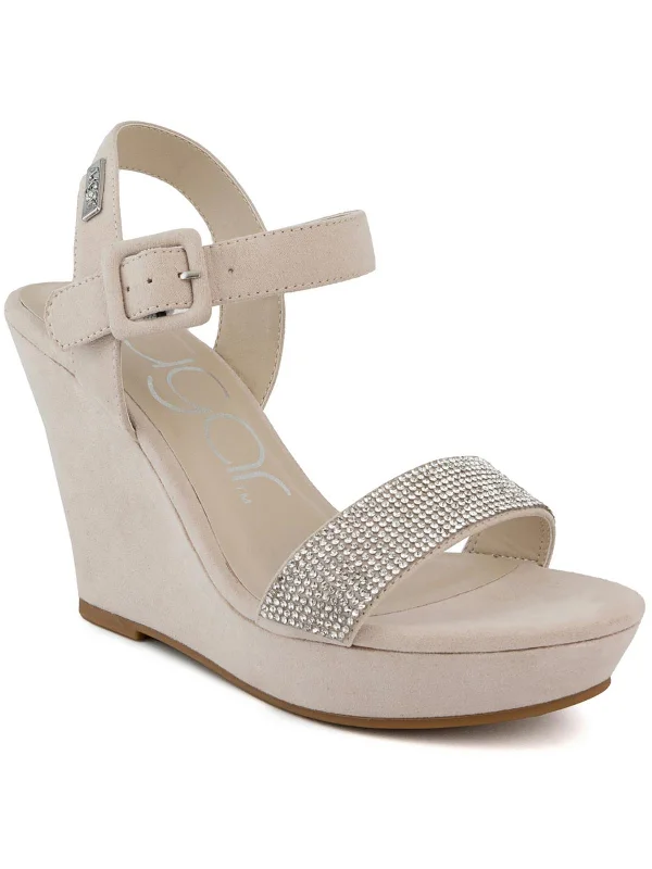 Epic Value CHILI Womens Dressy Square toe Wedge Sandals