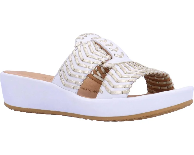 Weekend Savings Spectacle Chorra Sandal In White Lamba/gold