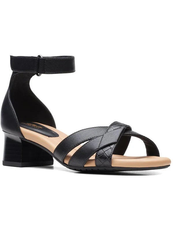 Unmissable Sale – Shop Before It'S Over Desirae Lily Womens Leather Ankle Strap Heels