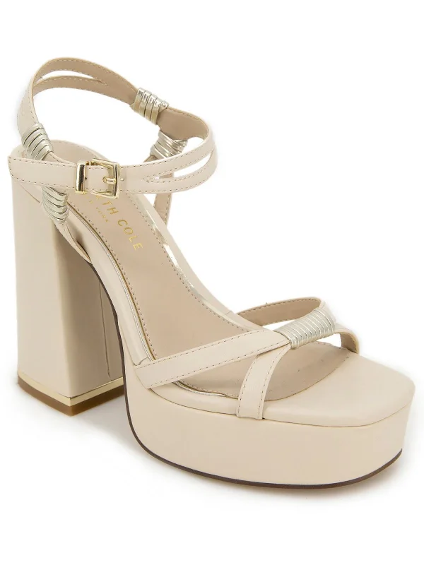 Crazy Deals DOLLYSTRAPPY  Womens Comfort Insole Manmade Block Heel