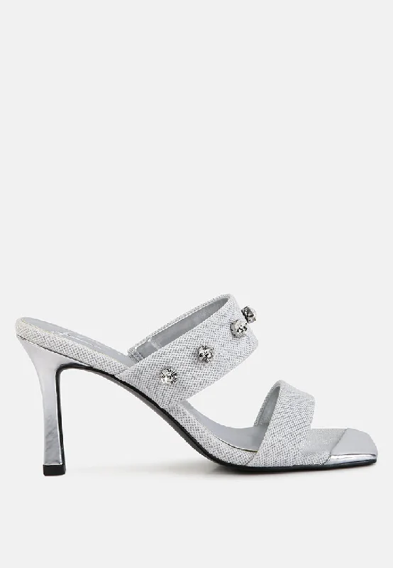 Weekend Bargains to Indulge In edm queen diamante embellished glitter sandals