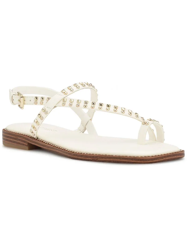 Weekend Discounts to Love Embra3 Womens Faux Leather Slip On Strappy Sandals