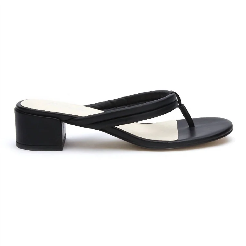 Flash Sale Exhale Heeled Sandal In Black