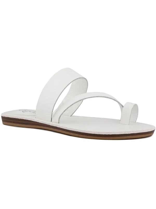 Special Savings Fathom Womens Strappy Casual Slide Sandals