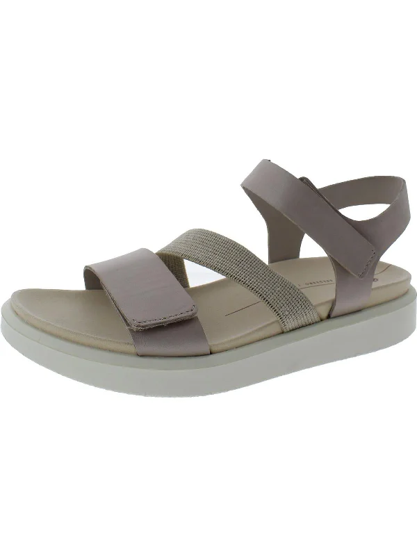 Low Prices Flowt 2 Womens Velcro Leather Wedge Sandals