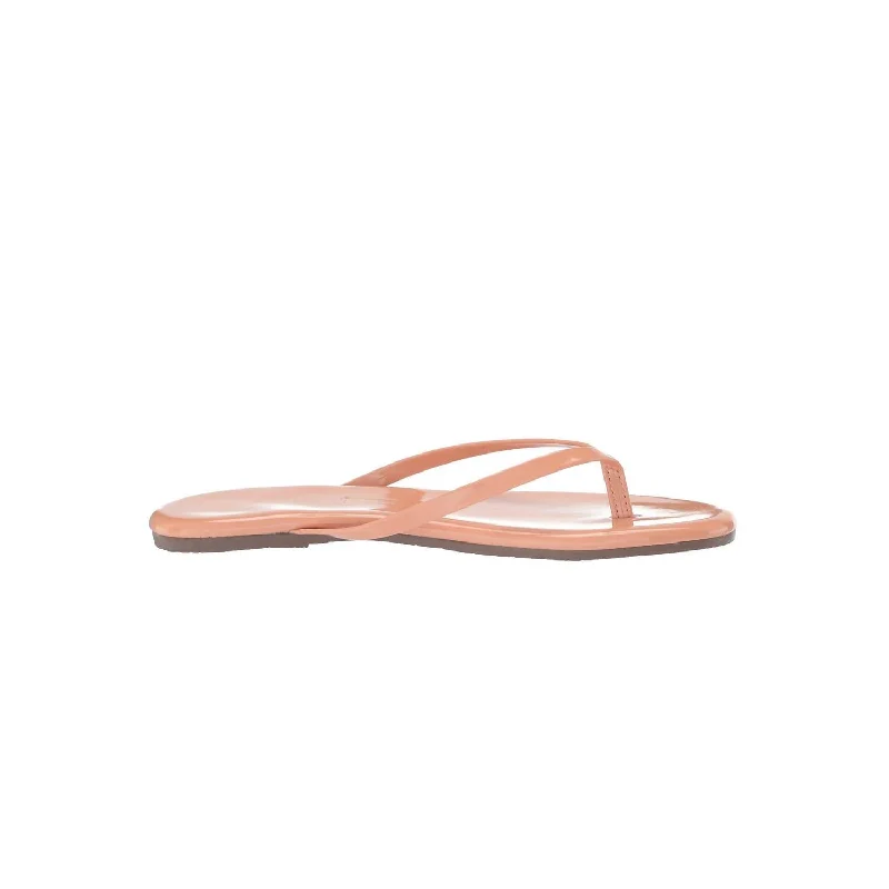 Half Price Foundations Gloss Sandal In Nude Beach