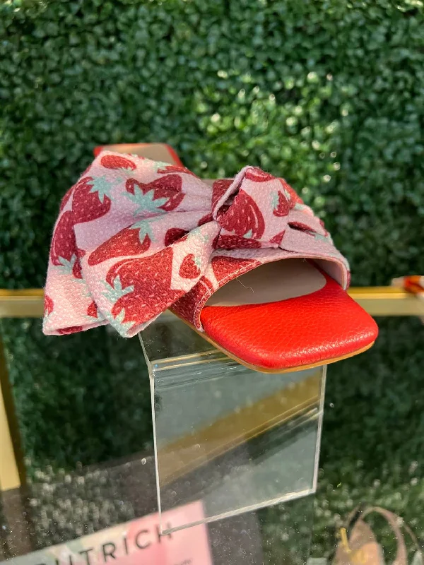 Grab The Hottest Deals Before They Disappear Fran Summer Flat In Red