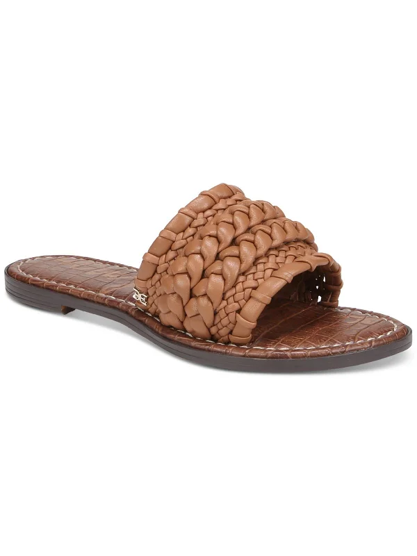 Must-Have Deals Giada Womens Slip On Flat Slide Sandals
