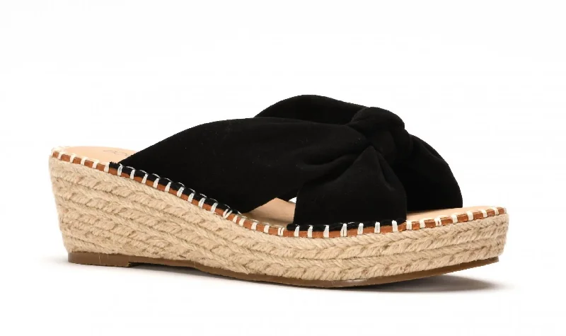 Daily Specials Gravity Sandal In Black