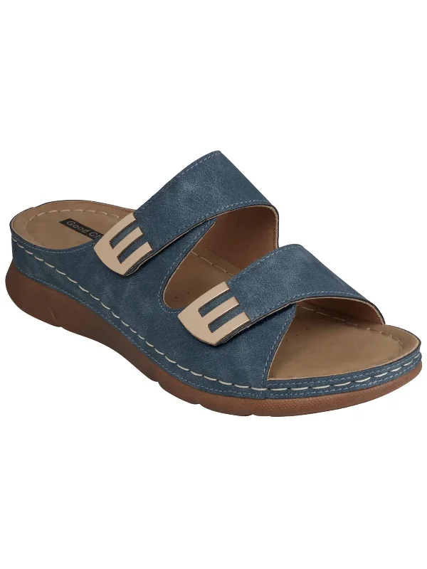 Bargain Prices GRETCHEN Womens Laceless Nylon Slide Sandals
