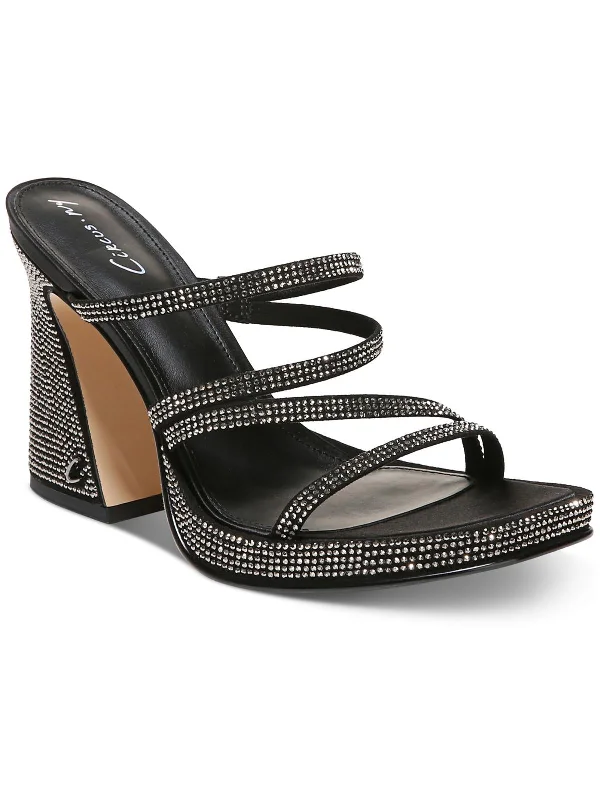 Refresh Your Wardrobe For Less This Weekend Hanson Womens Faux Leather Embellished Strappy Sandals
