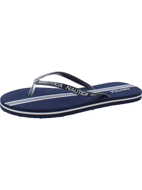 Buy More, Save More Hatcher 7 Womens Logo Man Made Thong Sandals