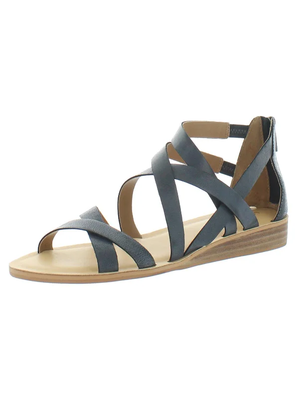 Best Deals Helenka Womens Leather Strappy Gladiator Sandals