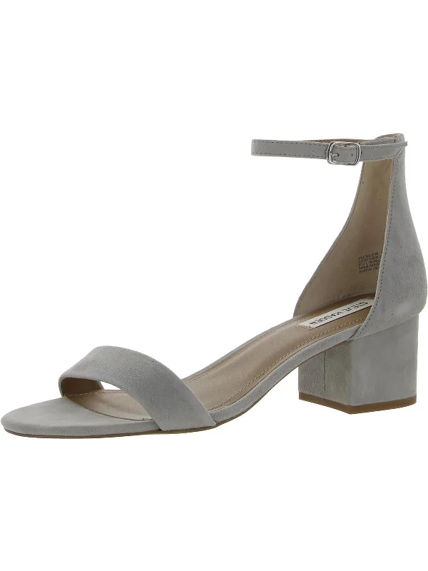light grey suede