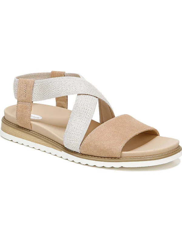 Online Exclusive Islander Max Womens Faux Suede Casual Wedge Sandals