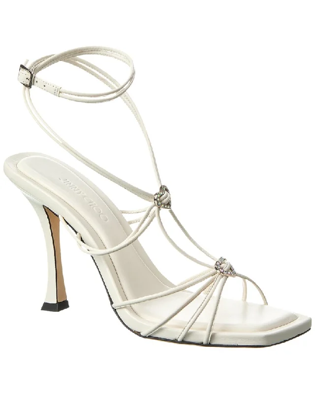 Savings Bonanza Jimmy Choo Indiya 100 Leather Sandal