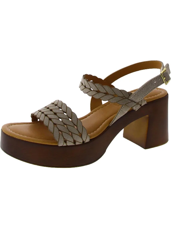 Deep Discounts Jud-Italy Womens Ankle Strap Round Toe Block Heel