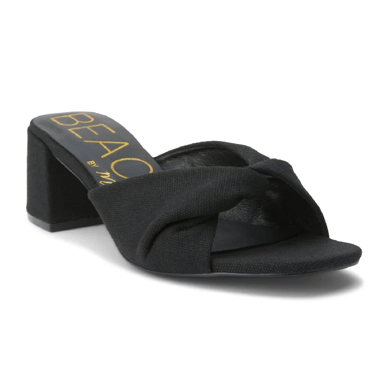 Grand Opening Sale Juno Heeled Sandal In Black