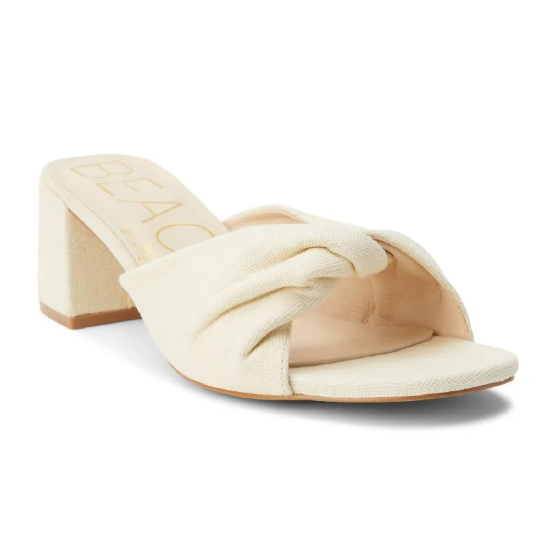 Referral Discount Juno Heeled Sandal In Natural