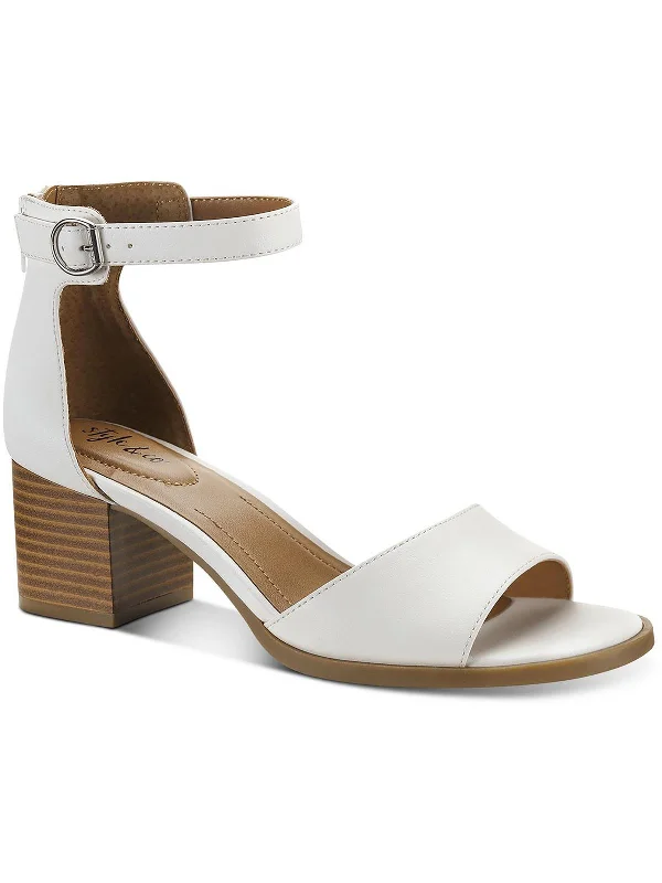 Limited Stock – Get Yours Before It's Gone Katerina Womens Ankle Strap Slide On Heel Sandals Limited Stock – Get Yours Before It's Gone Katerina Womens Ankle Strap Slide On Heel Sandals