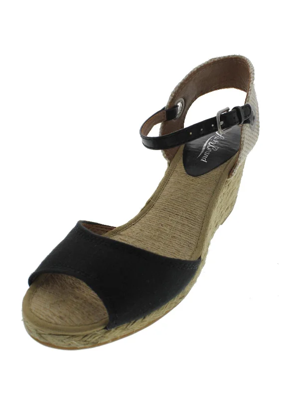 Weekend Offers That Dazzle Kyndra Womens Canvas Espadrille Wedges