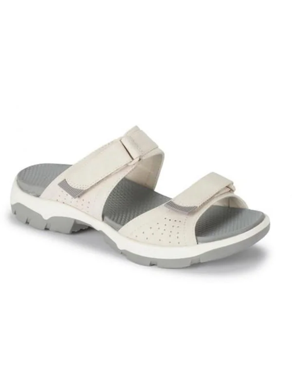 Price Reduction LEELLA Womens Faux Leather Round toe Slingback Sandals