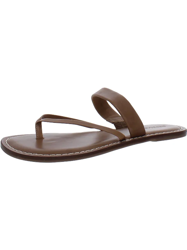Big Savings On Trendy Styles Leia Womens Leather Slide Sandals