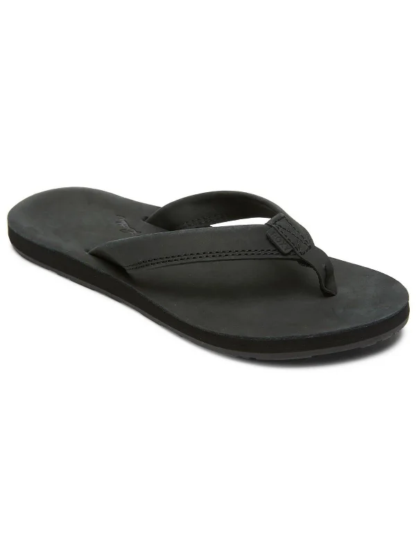 Weekend Offers That Dazzle Lorraine Womens Leather Laceless Thong Sandals