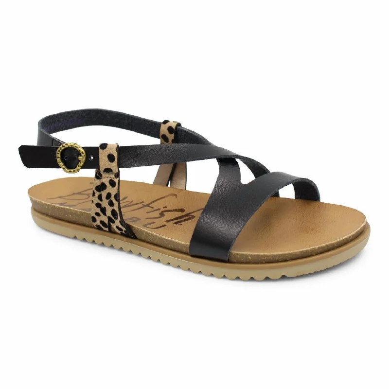 Take Advantage Malibu Mercury Sandal In Black