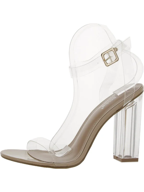 Clearance Items Maria 2 Womens Patent Ankle Wrap Heels