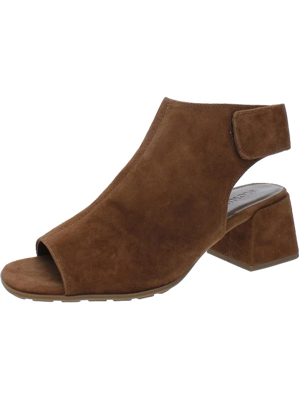 Flash Deals For A Limited Time Maria Womens Suede Square Toe Block Heel