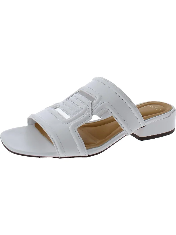 Weekend Offers That Dazzle Marina Womens Leather Slide Sandals