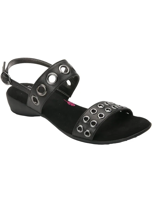 Your Shopping Spree Starts Here Meredith Womens Heeled Buckle Strappy Sandals