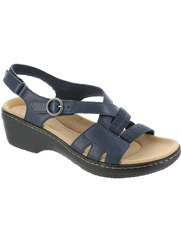 Act Fast Merliah Bonita Womens Leather Adjustable Ankle Strap